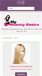 Mobile Screenshot of mybeautybasics.com